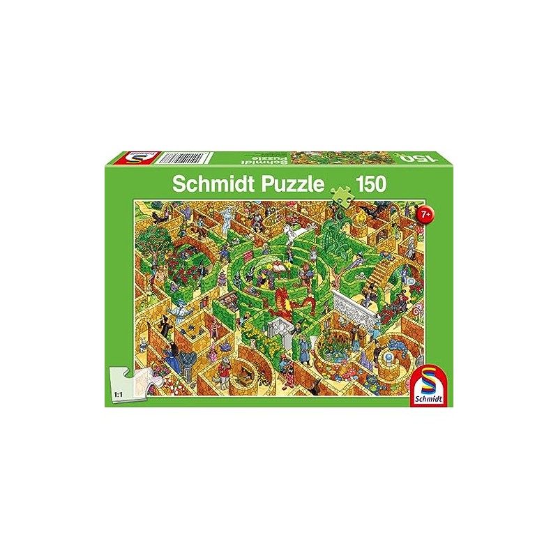 Schmidt Spiele 56367 Labyrinth, 150 Pieces, Children's Puzzle, Multi-Coloured
