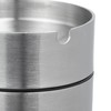 Relaxdays Ashtray with Lid, Outdoor & Indoor, H x D