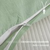 ATsense Federe Cuscino Letto 40x40 cm, Set di 2, 100%