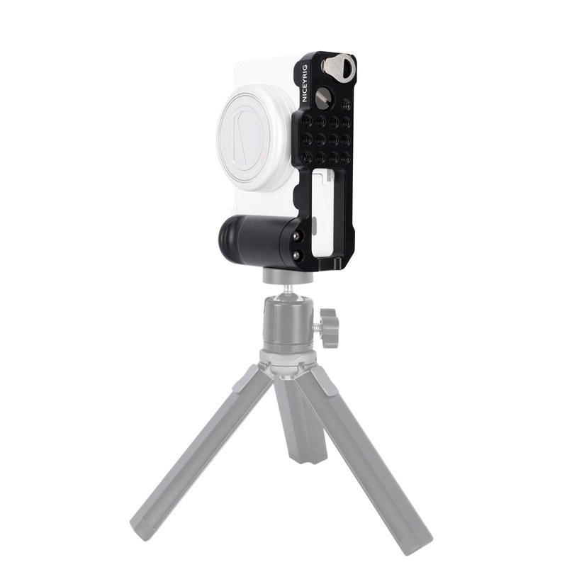 NICEYRIG ZV1-M2/ZV1-M2II Camera L Bracket, L-Shape Camera Cage with Arca