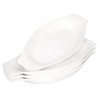 jinsongdafa 5 x 8 Inch Ceramic Oval Au Gratin Baking