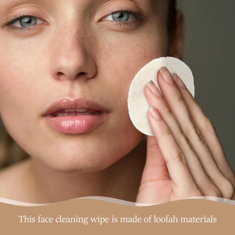 Almohadilla Exfoliante Facial De Limpieza Profunda, 6 Unidad