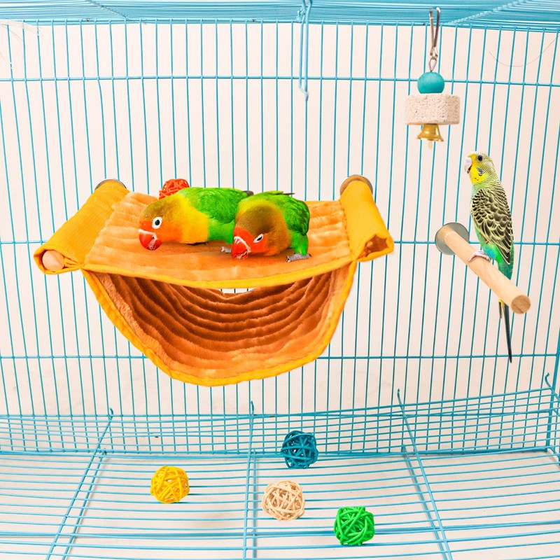 Birds Sleeping Degu Hammock Warm Small Animal House Nest Bird