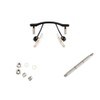 Rimless Glasses Nose Bridge Eyeglass Pads Piece Screw Nut and