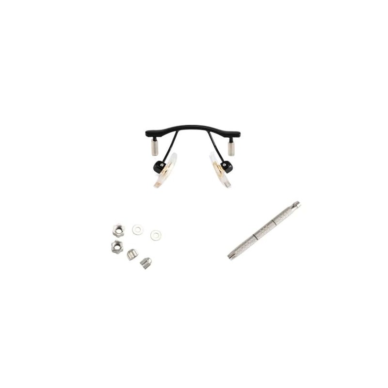 Rimless Glasses Nose Bridge Eyeglass Pads Piece Screw Nut and