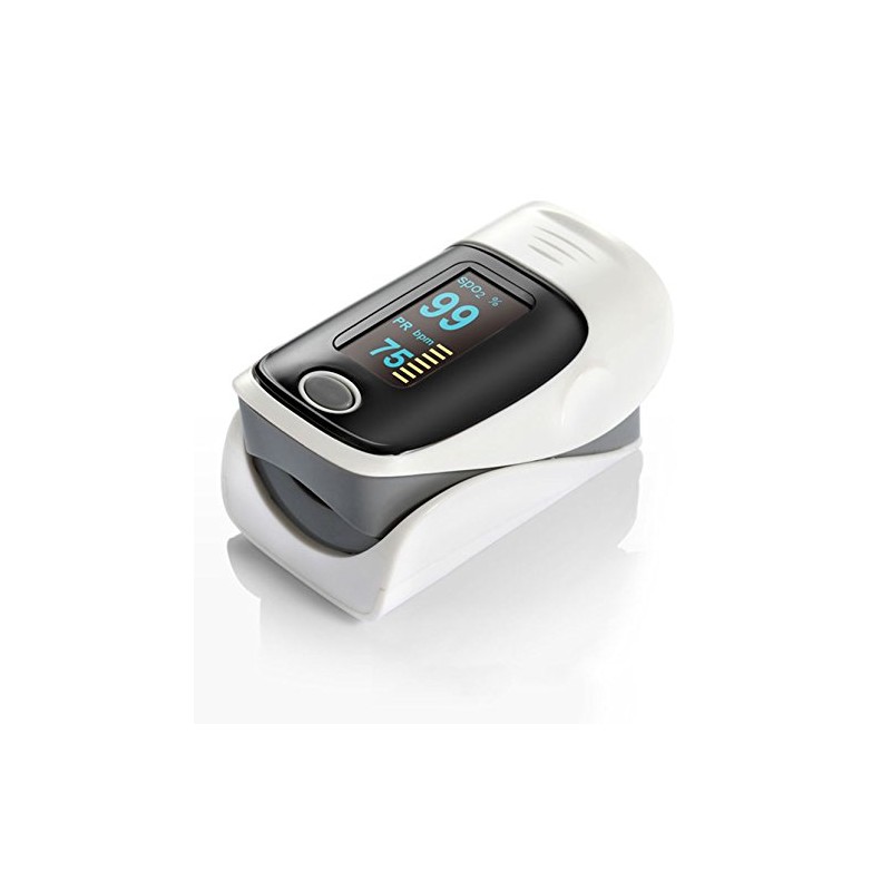 Digital finger Pulse Oximeter pulse SPO2 - color: grey