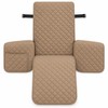 Waterproof Recliner Quilted Cover – Nonslip Furniture Slipcover with Elastic