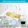 Modern Napkin Holder for Kitchen, Standing Napkin Holder for Tables,