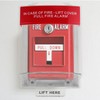 Uonlytech Alarm Switch Protective Cover Fire Screen Switch Cover Guard