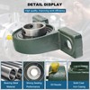 Tonmp 4 Pack UCP205-16 Pillow Block Mounted Ball Bearing -