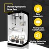 iPower Grow Tent, 31"x32"x63", Indoor Hydroponic Water-Resistant System, Easy Setup,