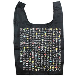 Kurochiku 21702543 Eco Bag, Eshin-kyo, Black, 5