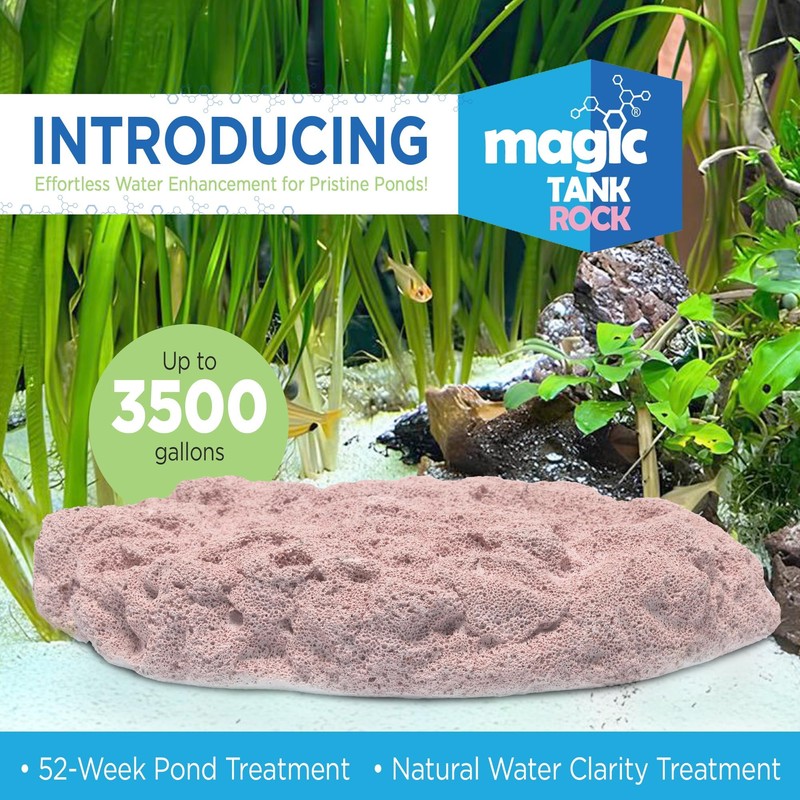 Magic Tank Rock, Fish Tank Rocks for Enhancing Water Clarity