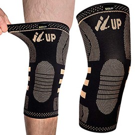 knee support for Men and Women, Knee Brace, Anti slip knee sleeves Compression for joint pain arthritis, knee supports weight lifting, sports, running