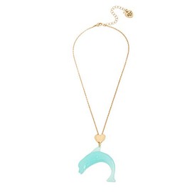 Betsey Johnson Dolphin Pendant Necklace