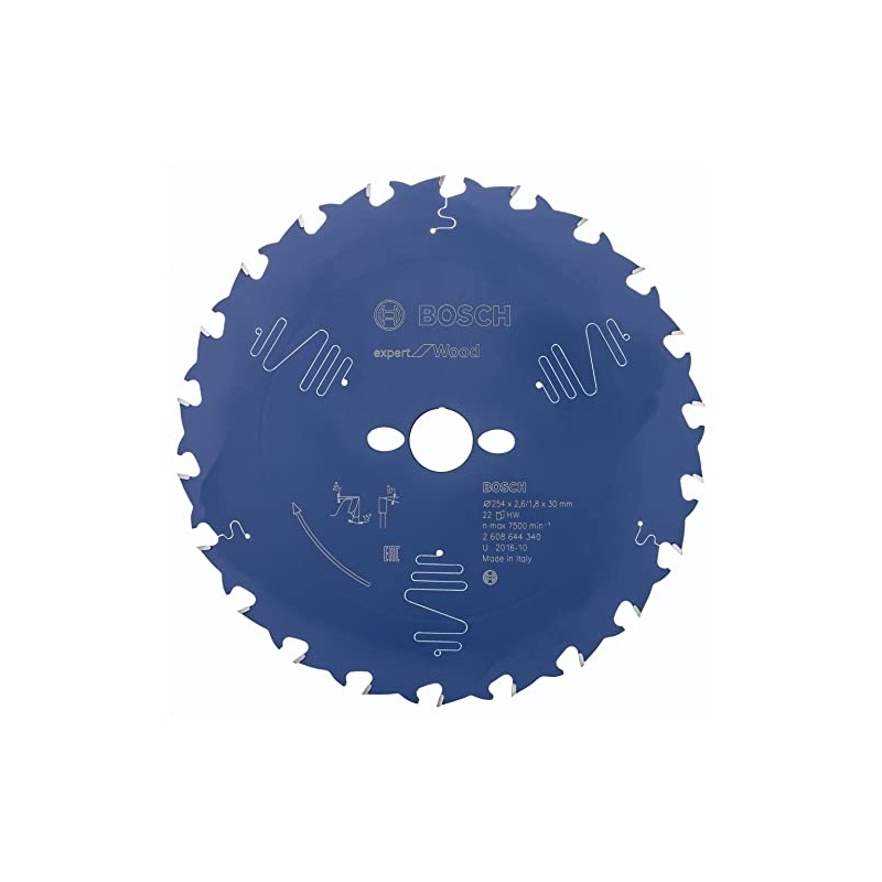 Bosch Professional 1x Expert for Wood Circular Saw Blade (Wood,