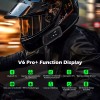 Ejeas Par De Intercomunicadores Para Cascos De Moto Ejeas V6