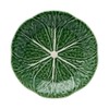 Bordallo Pinheiro Cabbage Dessert Plate Green, Set of 4