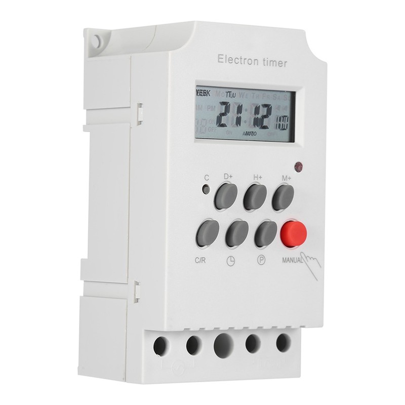 KG316T-II 30A Digital Timer Switch Programmable Electronic Time Control Switch