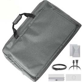 LuxiSync Starlink Gen 3 Case, Outdoor Carrying Case for Starlink Dish & Accessories, Shockproof Travel Organizer for RV, Camping, and Outdoor Adventures