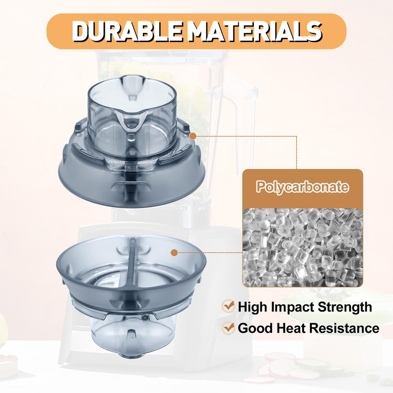 Wksaesi Lid Plug Replacement Compatible with Vitamix Ascent & Venturist