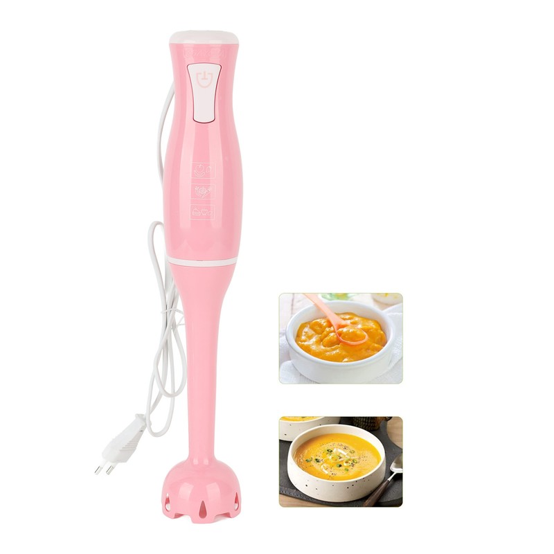 Electric Blender 200W Stainless Steel Blades Corded Handheld Blender Stick