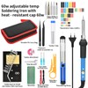 Soldering Iron Kit - 60W Welding Tools with Adjustable Temp