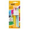 Bic 4 Colour Ballpoint Pens. 10 Colours in 3 pens.