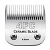 Audoc 4FC Blade Detachable Pet Clipper Replacement Blades, Ceramic and