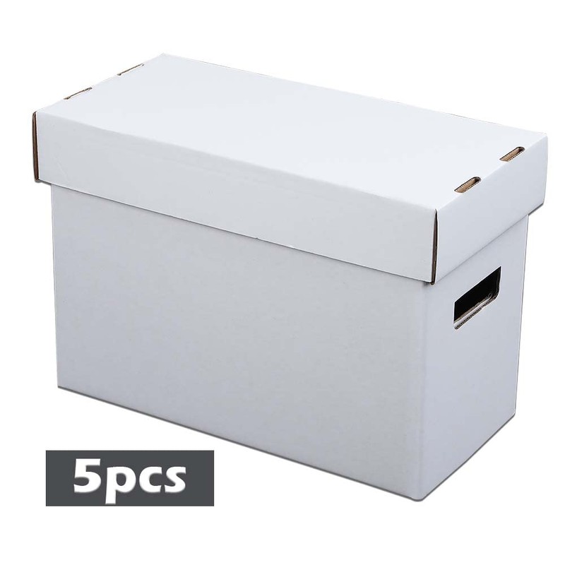 CROSSDESIGN 5 Pack Comic Book Storage Comic Book Box Holds