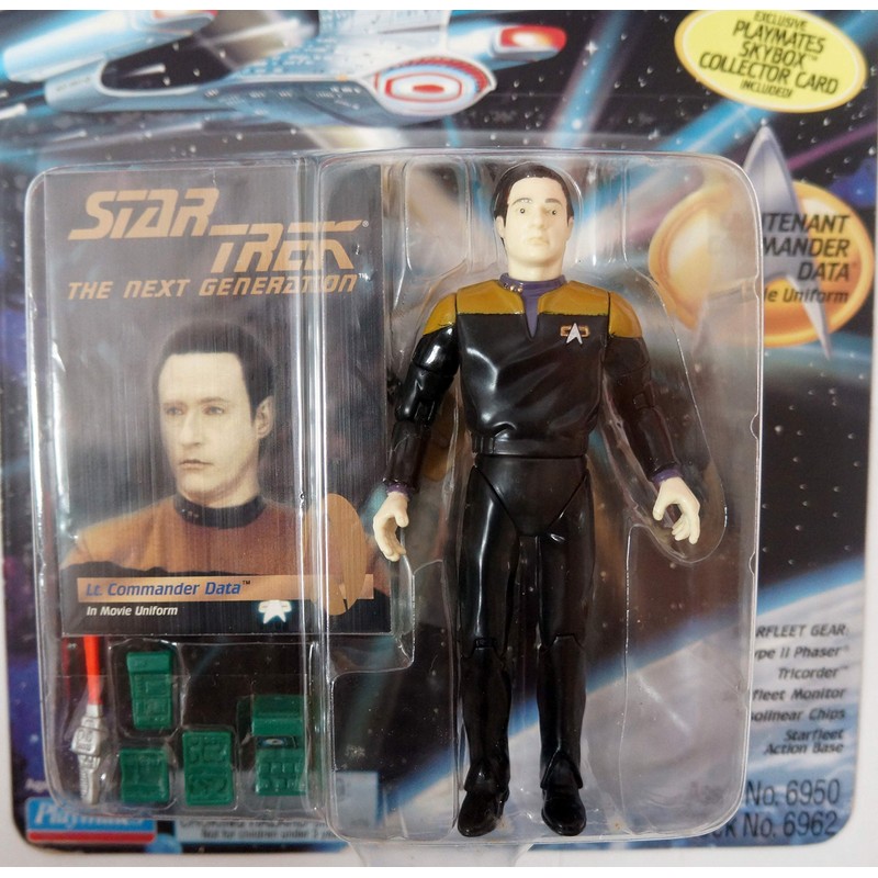 PlayMates 4.5" Lieutenant Commander Data in Movie Uniform - Star
