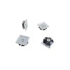 Threaded Inserts for Square Tubing - Metal Threaded Star Type