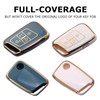 2 PCS for VW Key Fob Cover with Keychain Protector