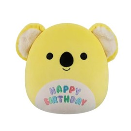 Squishmallows 2025 Original 8-Inch Happy Birthday Squad Plush - Collectible Soft & Squishy Mini Stuffed Animal Toy - Add to Your Squad - Gift for Kids, Girls & Boys (Donny Koala)