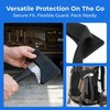 KALLORY 10pcs Axe Covers Blade Protection for Camping Double Bit