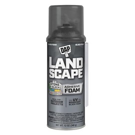 DAP Landscape Exterior Filler-Adhesive Foam, Black, 12 oz (7565040440)