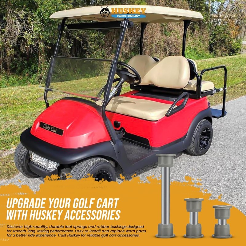 Huskey Club Car Precedent Front Lower Spring & Upper A-Arms