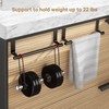 Stainless Steel Over Door Towel Rack Bar Holders for Universal