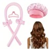 Curly Ondas En Cabello Rizos Sin Calor Tubo Con 2