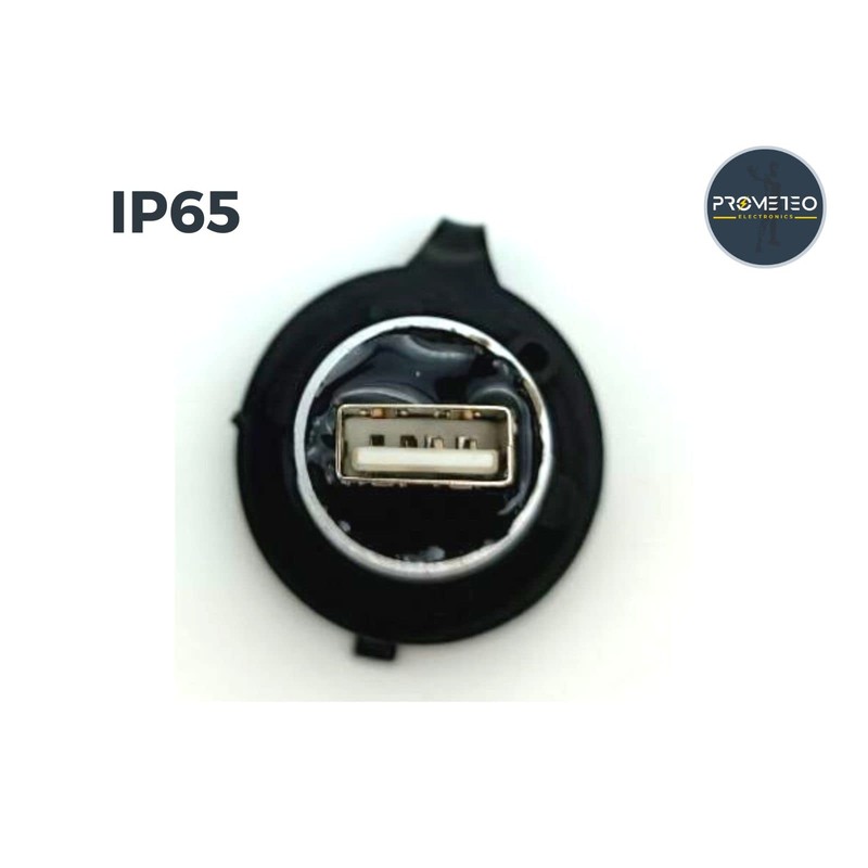 USB Socket / Passage Plate IP65 - USB A Female