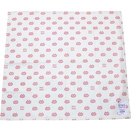 Friends Hill KW-362-44 Lunch Cloth, Pink, 2.0 x 21.9 inches (53 x 53 cm), Nekomanju