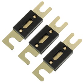 BOJACK 500 Amp 32 VDC ANL Blade Fuse for car audio and video system(Pack of 3 pcs)