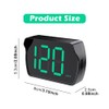 GPS Digital Speedometer, HUD GPS Digital Speed Meter, MPH Speedo,