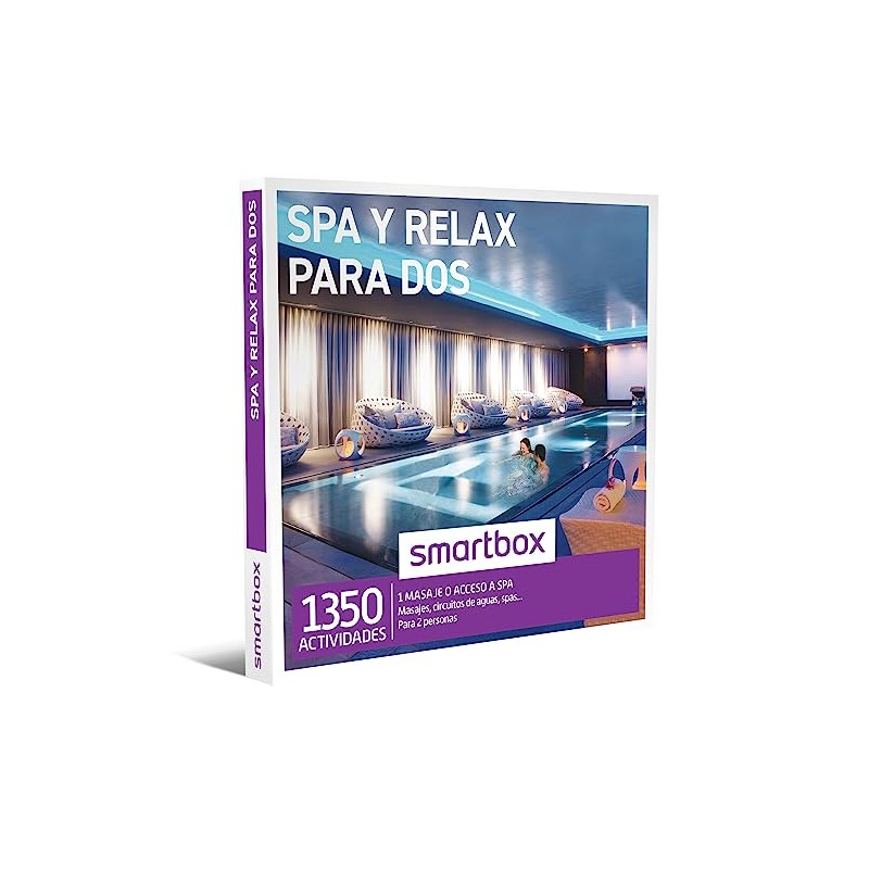Smartbox Spa and Relaxation for Two Gift Boxes, Unisex Adult,