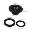 BUGUUYO 1 Set Rv Toilet Seal Kit Comprehensive Replacement Gasket