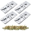 DEEPDREAM 4 Pack Sectional Couch Connectors Metal Couch Clips Sofa