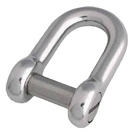 Mizumoto B751 Stainless Steel Screw-on Sink Shackle Length 1.1 inches (28 mm) Inner Width 0.6 inches (14 mm)