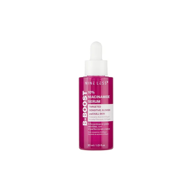 Srum Nineless B-Boost Niacinamida 10 Sin Parabenos Hipoalergnico 30ml