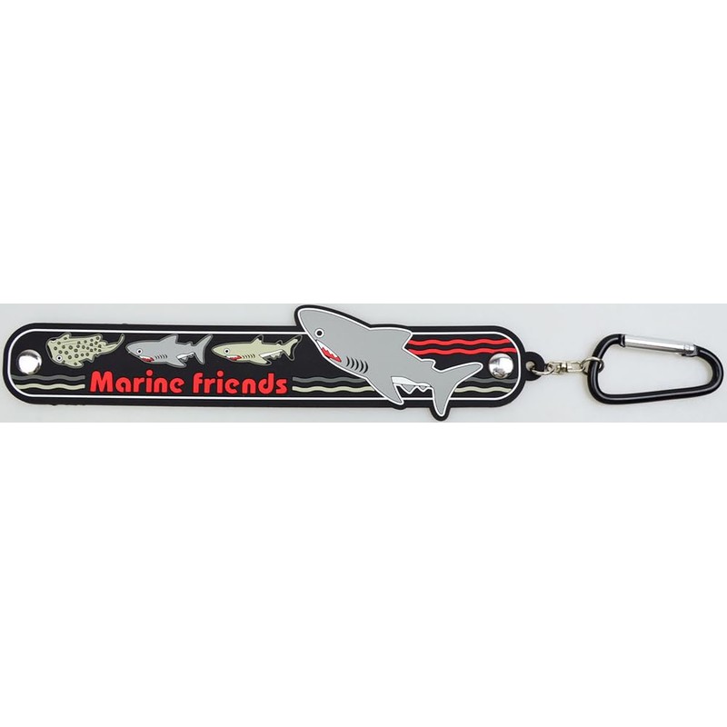The Access Key Chain, Shark Carabiner, Aquarium, PVC