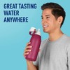 Brita Stainless Steel Water Filter Bottle, Ruby, 32 Ounce, 1